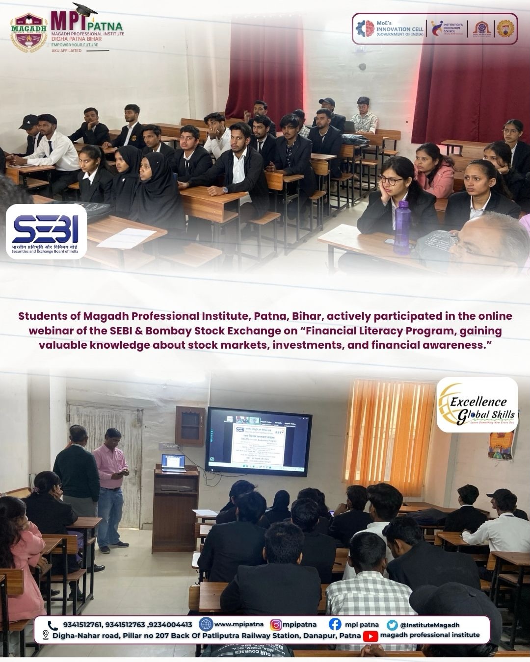 Online Webinar ON SEBI & Bombay Stock Exchange