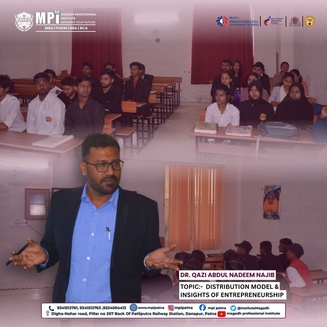 GUEST LECTURE ON DISTRIBUTION MODEL & INSIGHTS OF ENTREPRENEURSHIP