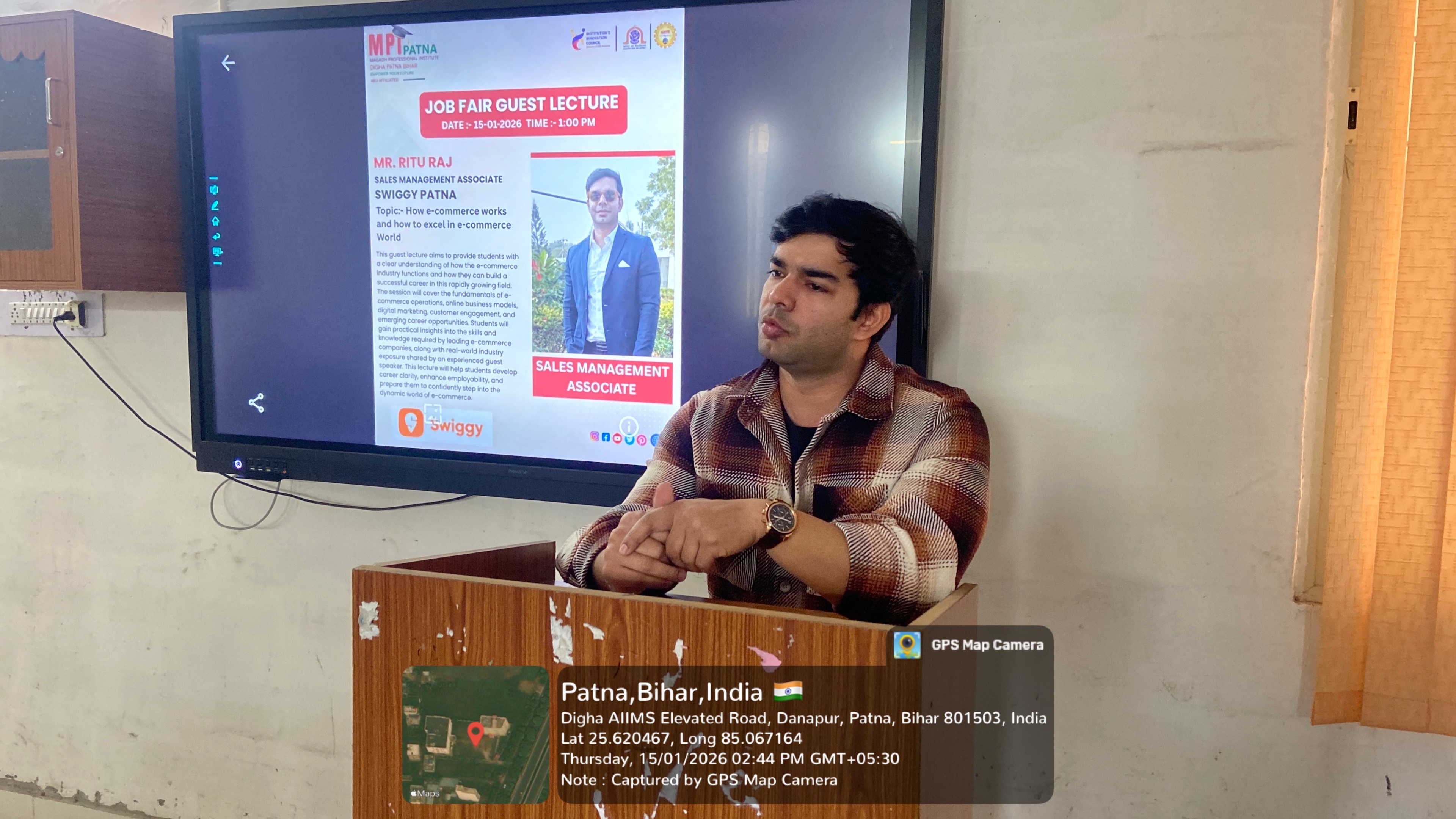 JOB FAIR GUEST LECTURE on How e-commerce works and how to excel in e-commerce World